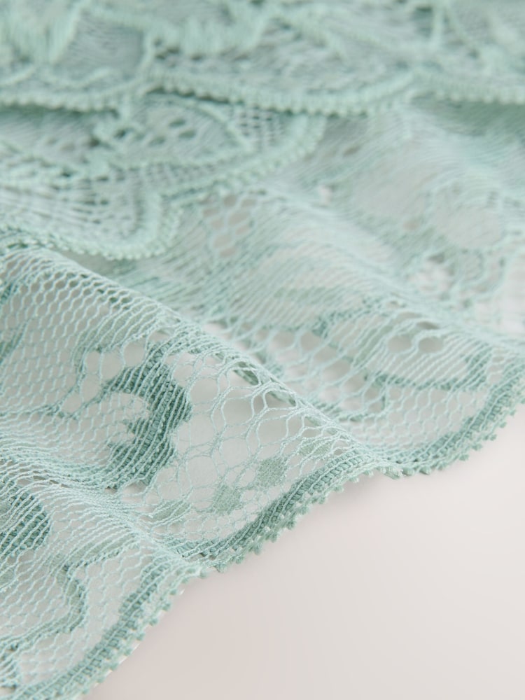 Green Lace Knickers - Image 2 of 3