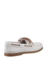 Sperry Authentic 2 Eye Boat White Shoes - Image 2 of 4