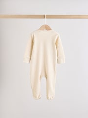 Neustrezne barve Hamish - Komplet 3 spalnih pajacev z zadrgo za dojenčke (0-2let) - Slika 5 iz 10