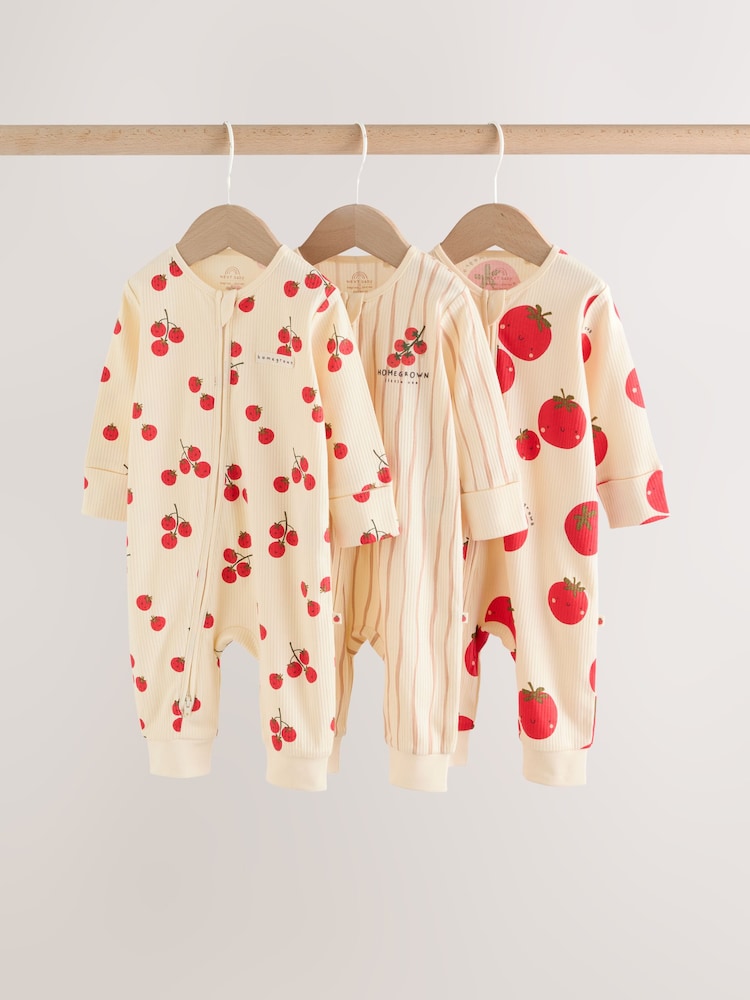 Red Tomato Baby Sleepsuits 4 Pack (0mths-3yrs) - Image 1 of 14