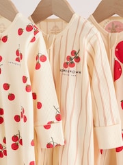 Red Tomato Baby Sleepsuits 4 Pack (0mths-3yrs) - Image 7 of 14