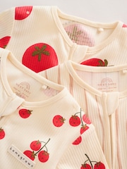 Red Tomato Baby Sleepsuits 4 Pack (0mths-3yrs) - Image 8 of 14