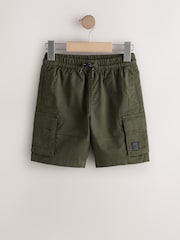 Khaki/Grey 2 Pack Cargo Shorts (3-16yrs) - Image 2 of 6