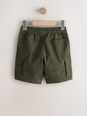 Khaki/Grey 2 Pack Cargo Shorts (3-16yrs) - Image 3 of 6