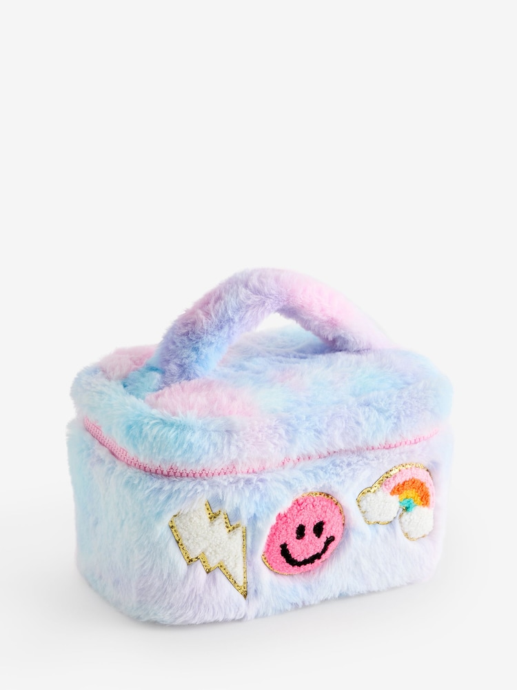 Girls Smiley Face Makeup Bag - Image 1 of 2 Girls Smiley Face Makeup Bag - Image 1 of 2