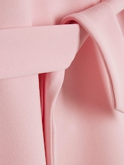 River Island Pink Girls Collared Scuba Dress - Image 3 of 4