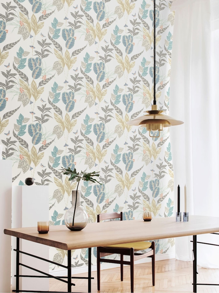 Ohpopsi Soft Blue Spirit 10M Wallpaper - Image 1 of 3