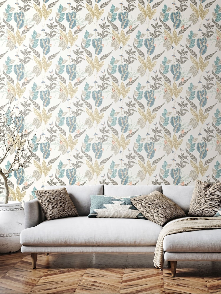 Ohpopsi Soft Blue Spirit 10M Wallpaper - Image 2 of 3