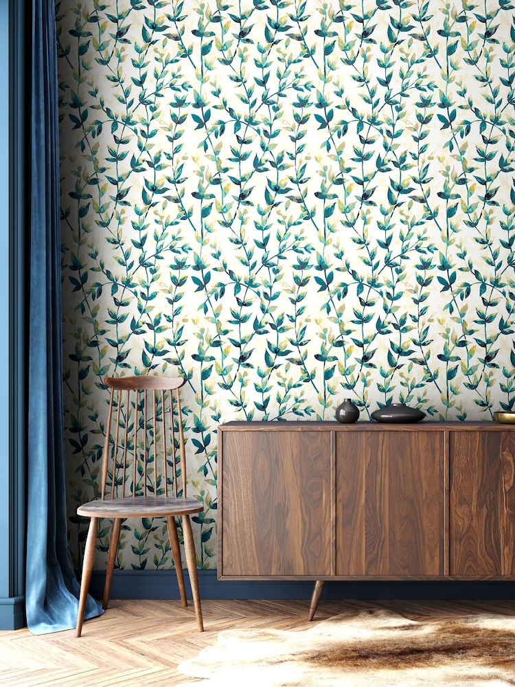 Ohpopsi Royal Mustard Pomponette 10M Wallpaper - Image 2 of 3