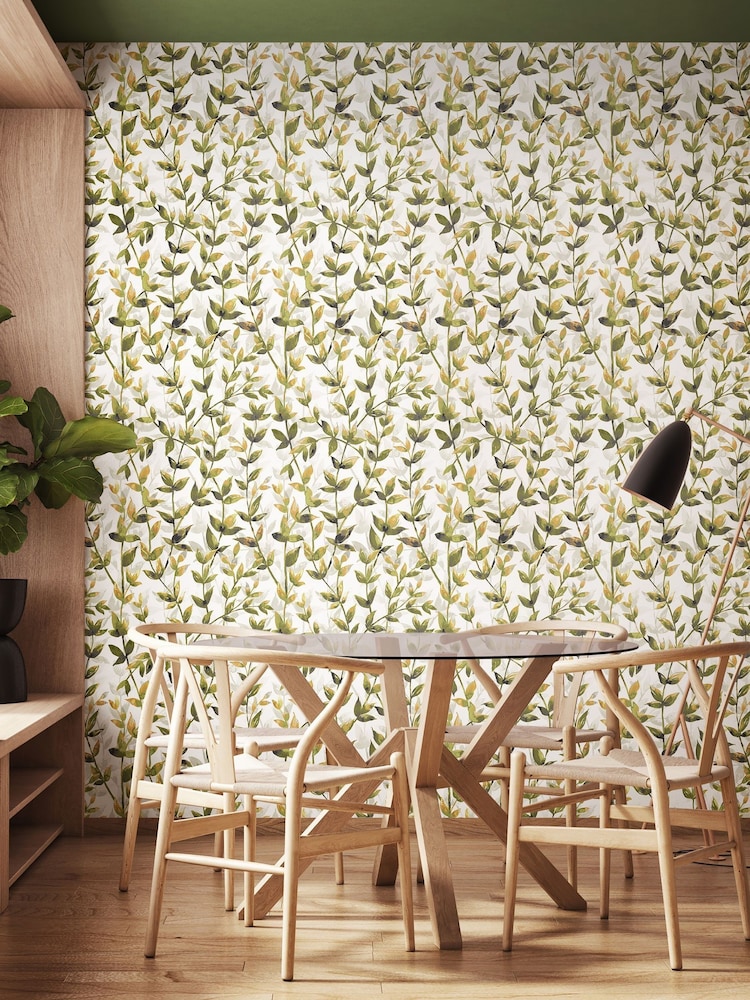 Ohpopsi Earth Amber Pomponette 10M Wallpaper - Image 1 of 2