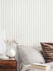 Ohpopsi Smoke Ticking Stripe 10M Wallpaper - Image 1 of 3