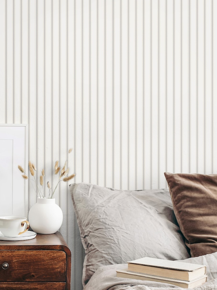 Ohpopsi Smoke Ticking Stripe 10M Wallpaper - Image 1 of 3