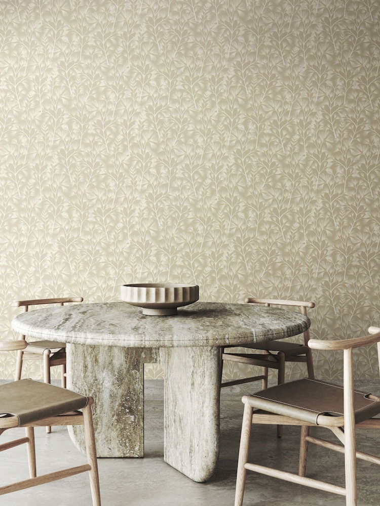 Ohpopsi Natural Arabella 10M Wallpaper - Image 1 of 2