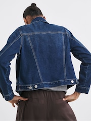 Azul - JD Williams Ultimate Stretch Denim Jacket - Imagen 2 de 4