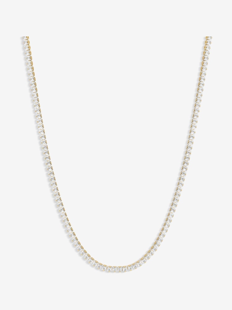Inicio Gold Tone 14K Tennis Necklace Gift Pouch - Image 1 of 1