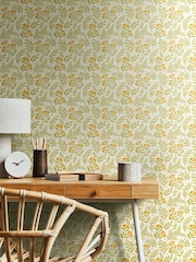Hoopla Walls Citrus Sun Petite Posy 10M Wallpaper - Image 1 of 2