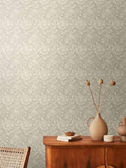 Hoopla Walls Stone Damask Trail 10M Wallpaper - Image 1 of 1