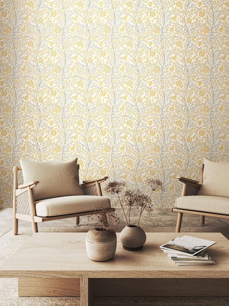 Hoopla Walls Warm Natural Rosehip Trial 10M Wallpaper - Image 1 of 2