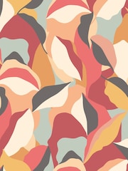 Hoopla Walls Spice Mix Leafy Patchwork 10M Wallpaper - Image 2 of 2