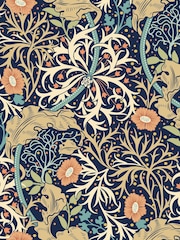 Hoopla Walls Navy Blue Seaweed Garden 10M Wallpaper - Image 2 of 2