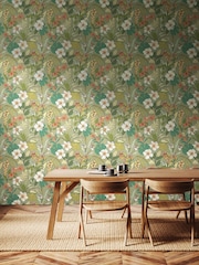 Hoopla Walls Olive and Citrus Oasis 10M Wallpaper - Image 1 of 2