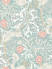 Hoopla Walls Seafoam Seaweed Garden 10M Wallpaper - Image 2 of 2
