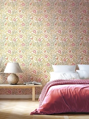 Hoopla Walls Rose Pink Rosehip Trial 10M Wallpaper - Image 1 of 2