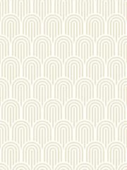 Hoopla Walls Cream Retro Arch 10M Wallpaper - Image 2 of 2