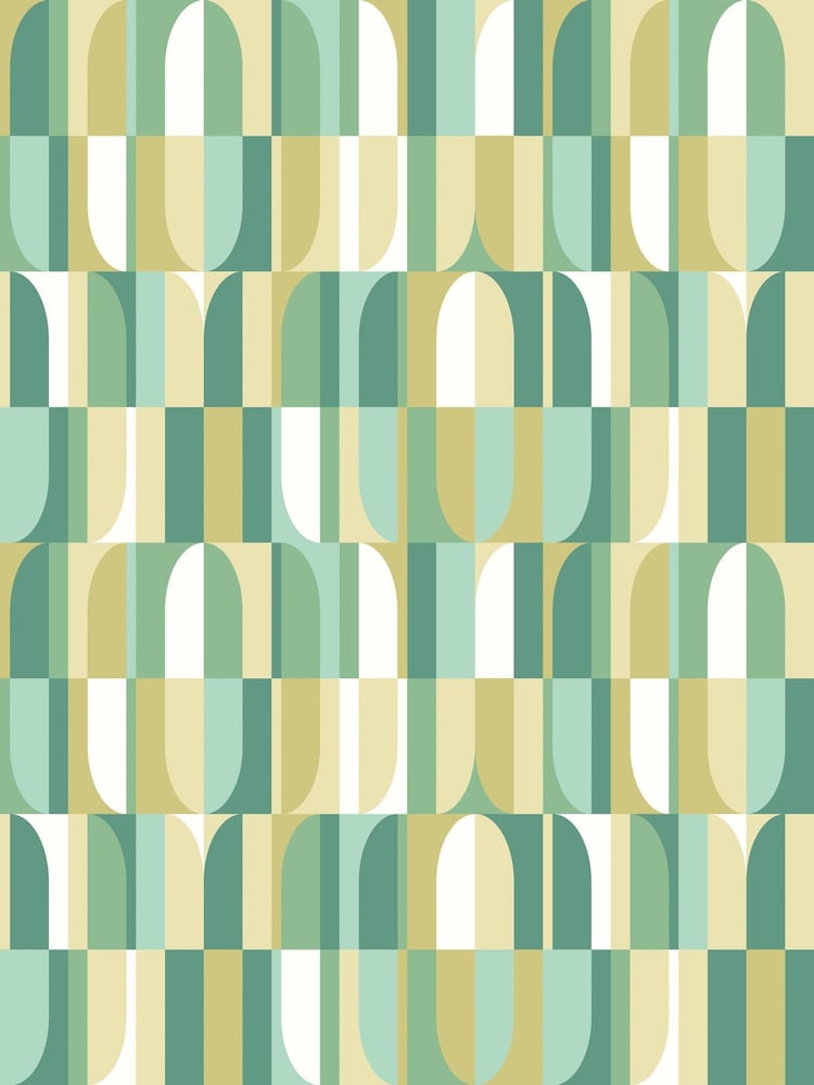Hoopla Walls Forest Mix Building Blocks 10M Wallpaper - Image 2 of 2