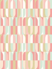 Hoopla Walls Coral Mix Building Blocks 10M Wallpaper - Image 2 of 2