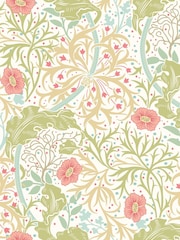 Hoopla Walls Rose Pink Seaweed Garden 10M Wallpaper - Image 2 of 2