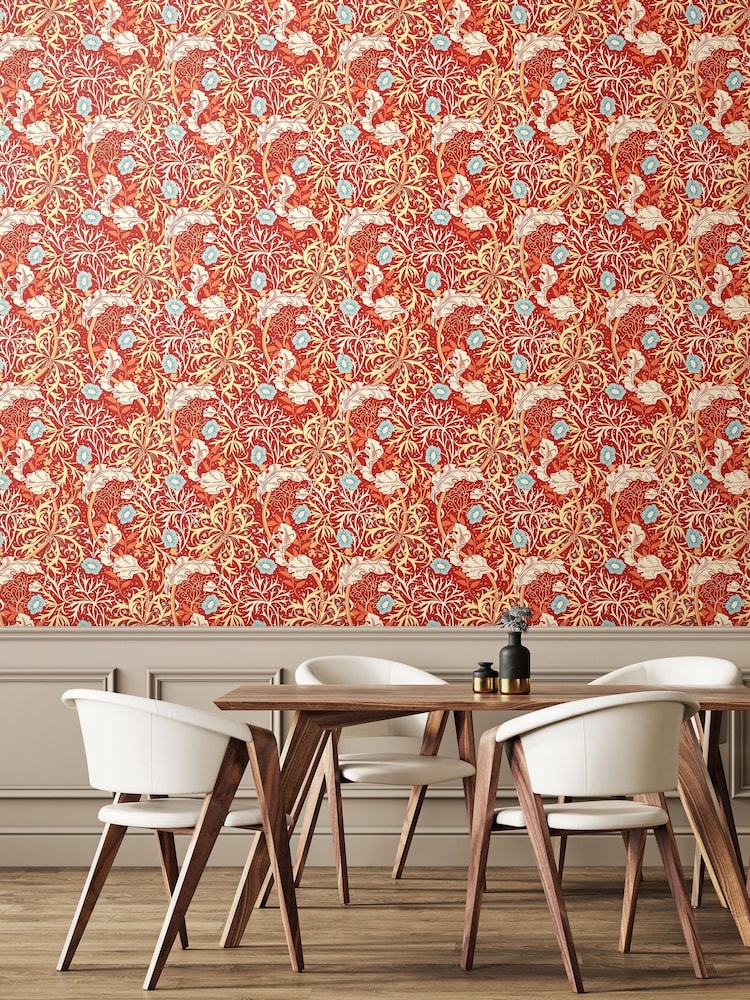 Hoopla Walls Spice Seaweed Garden 10M Wallpaper - Image 1 of 2