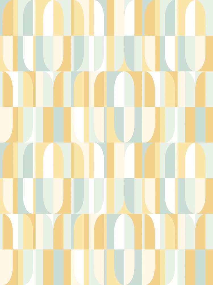 Hoopla Walls Mellow Yellow Building Blocks 10M Wallpaper - Image 2 of 2