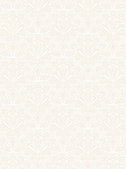 Hoopla Walls Linen Ditsy Deco Fan 10M Wallpaper - Image 2 of 2