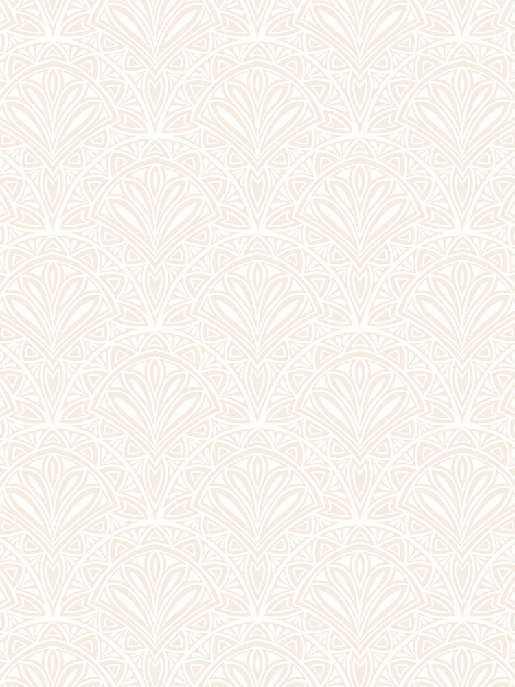 Hoopla Walls Linen Ditsy Deco Fan 10M Wallpaper - Image 2 of 2