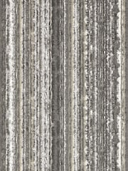 Clarke & Clarke Charcoal or Gilver Striatus Expressions Performance 10M Wallpaper - Image 1 of 2