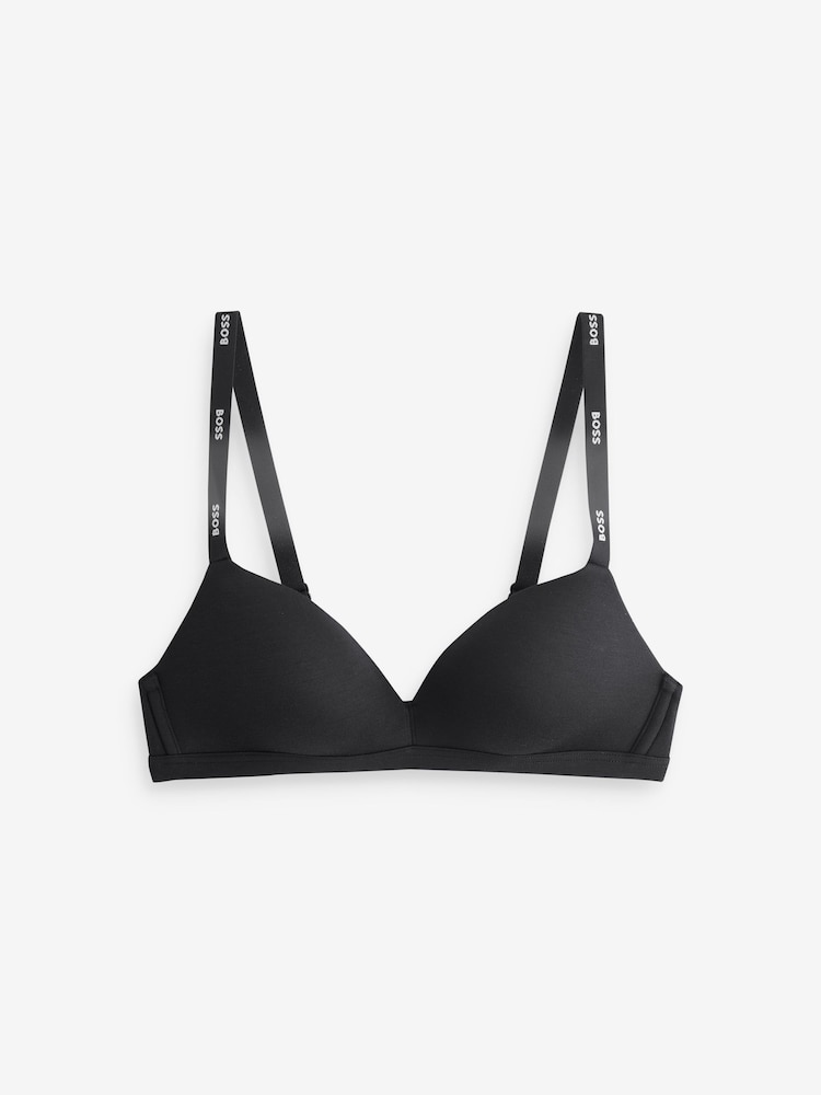 BOSS Black Triangle Padded Bra - Image 1 of 1