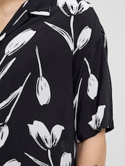 JACK & JONES Black Printed Resort Shirt - Image 5 of 5