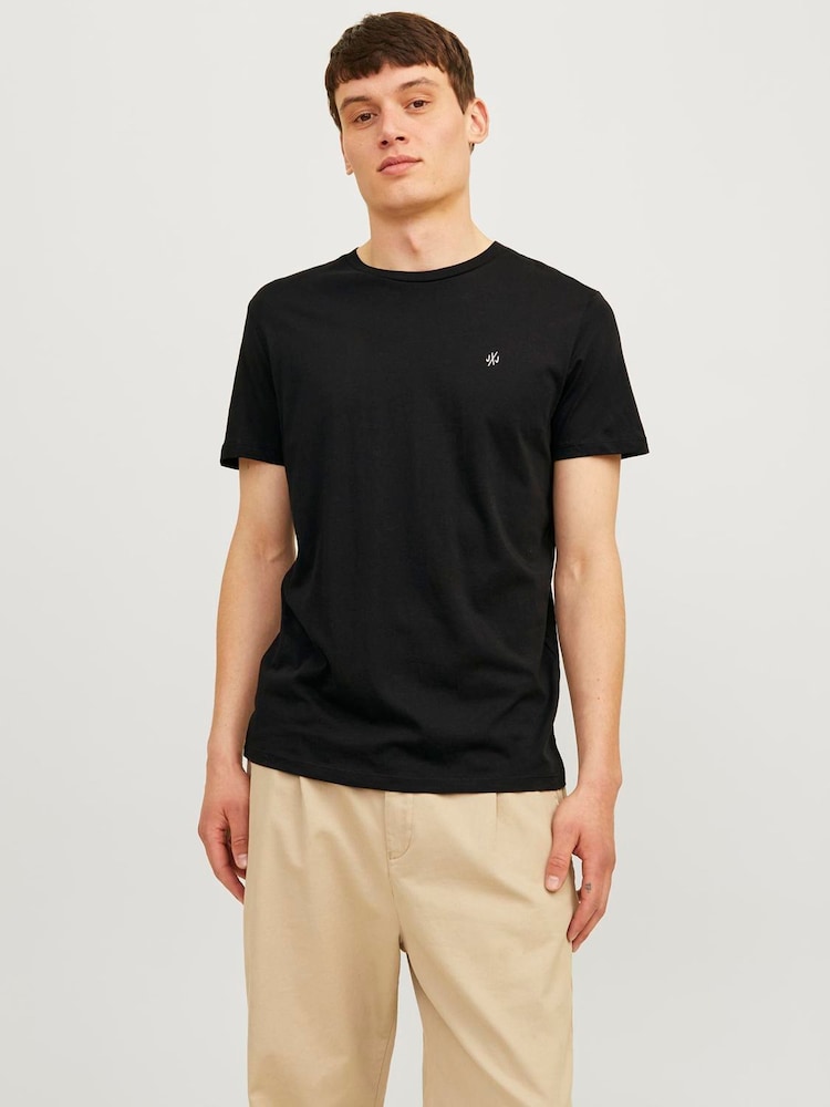 JACK & JONES White Chino 100% Cotton Trousers 2 Pack - Image 2 of 7 JACK & JONES White Chino 100% Cotton Trousers 2 Pack - Image 2 of 7