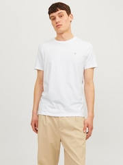 JACK & JONES White Chino 100% Cotton Trousers 2 Pack - Image 4 of 7