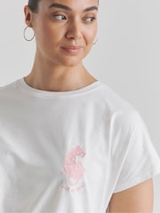 Simply Be Pink Cheesecloth Shortie Set - Image 3 of 4