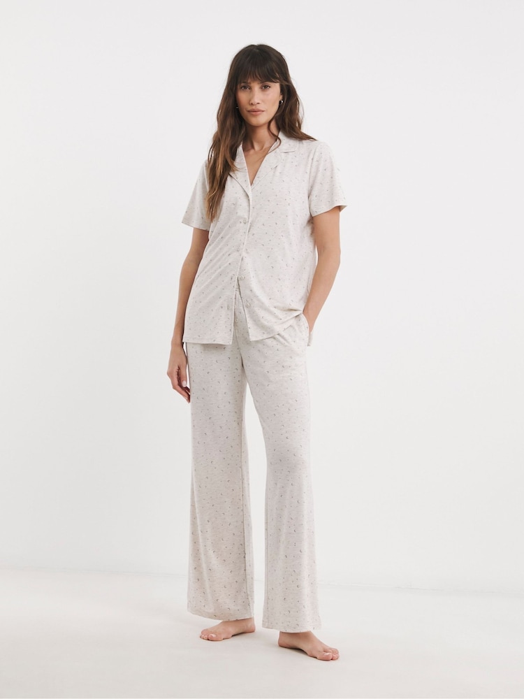 Simply Be Natural Lounge Pyjamas - Image 1 of 4