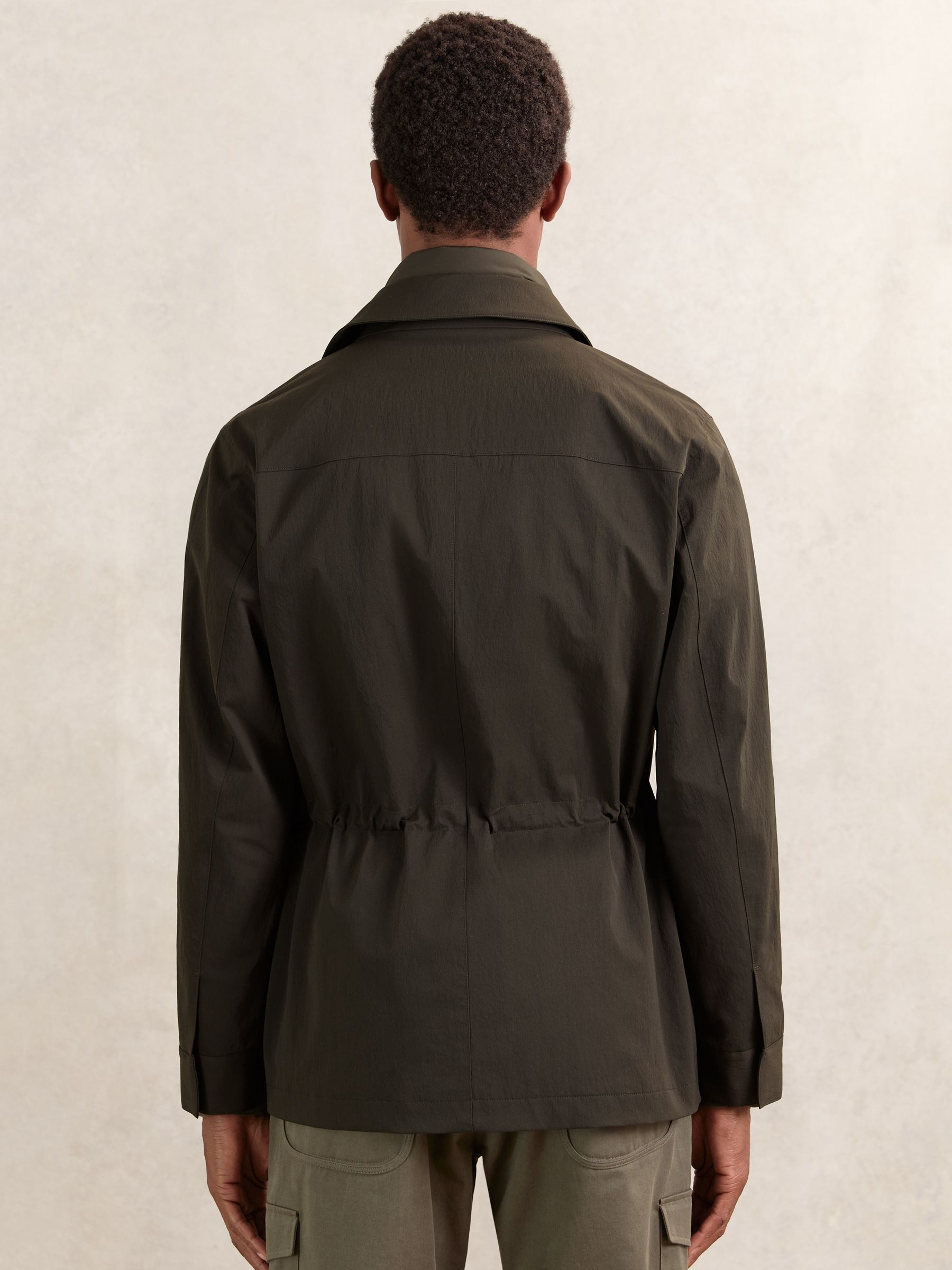 Buy Reiss Green Bryson Removable-Gilet Safari Jacket from Next USA