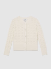 Reiss Ivory Flo Cardigan - Image 2 of 4
