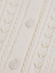 Reiss Ivory Flo Cardigan - Image 4 of 4