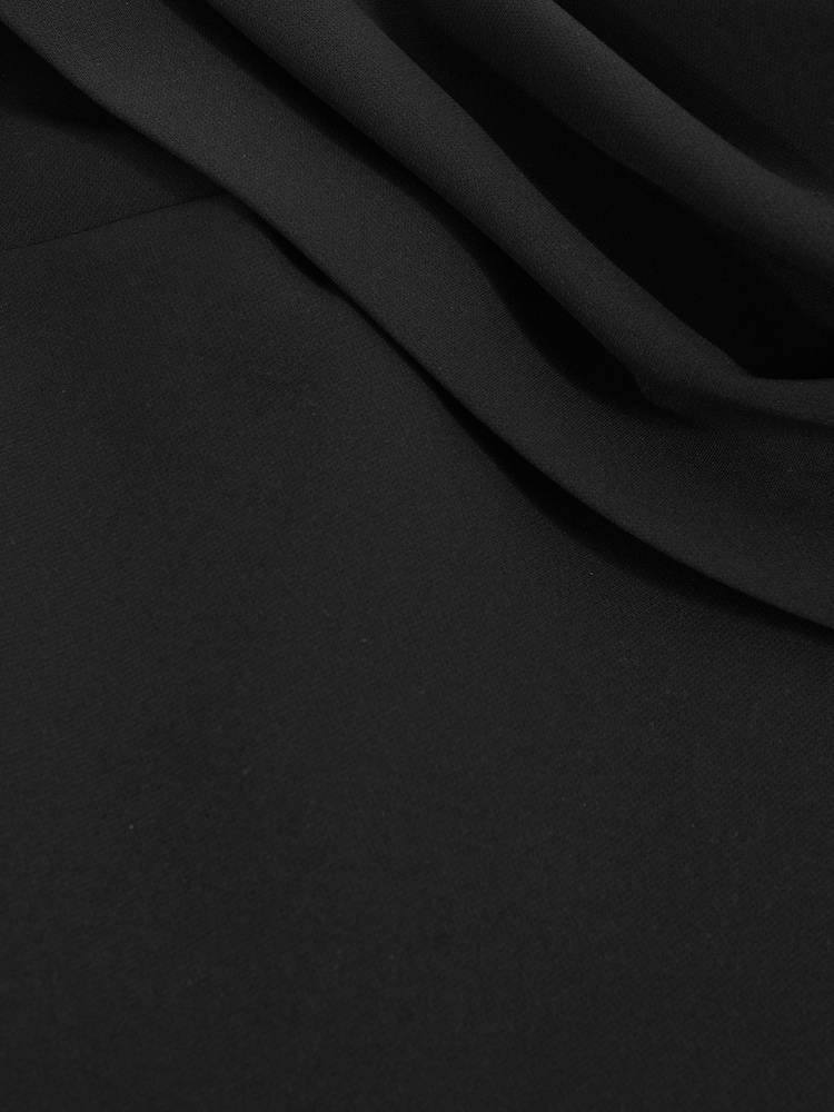 Reiss Black Ayla Structured Strapless Wide-Leg Jumpsuit - Image 7 of 7