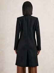 Reiss Black Max Coat - Image 5 of 6