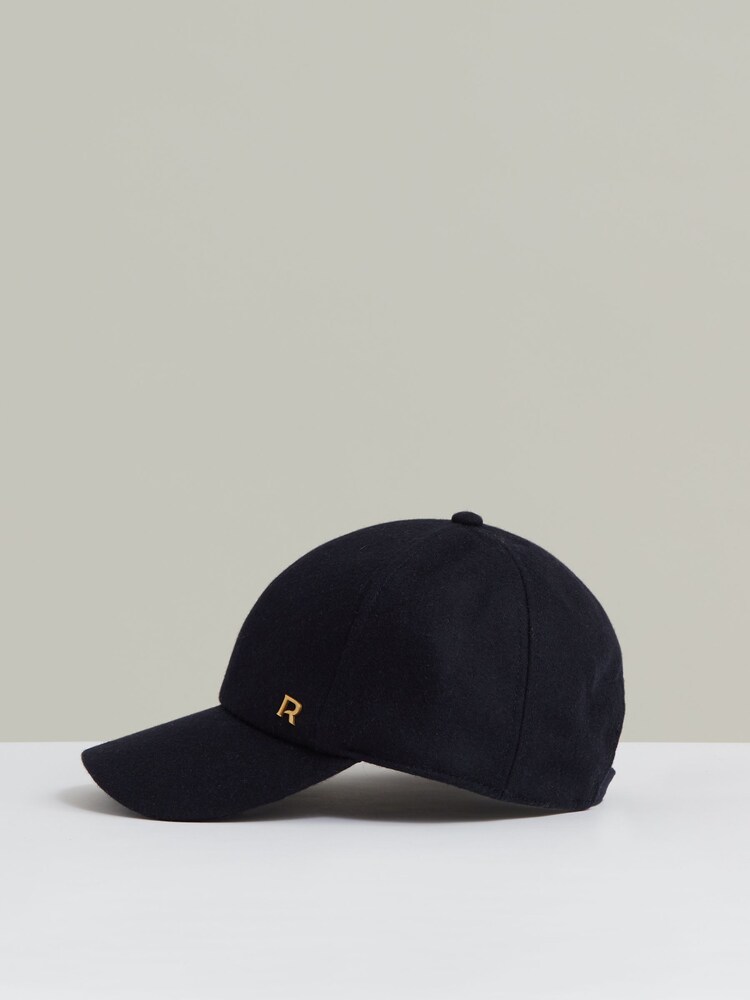 Reiss Fiona Wool-Blend Flannel Baseball Cap - Slika 2 iz 4