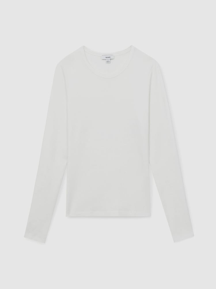 Reiss White Jada T-Shirt - Image 2 of 6