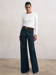 Reiss White Jada T-Shirt - Image 3 of 6